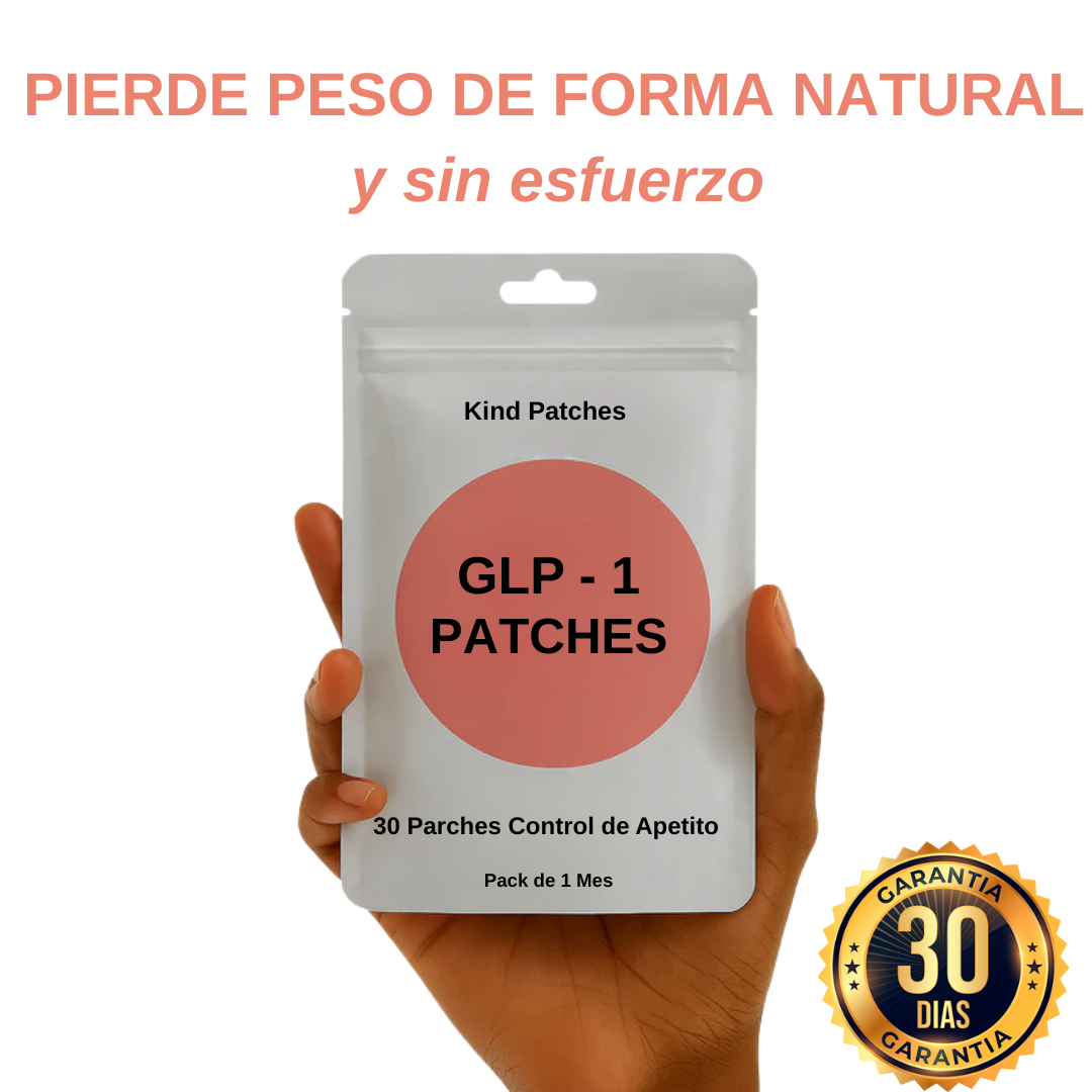 Parches GLP-1 Control de Apetito y Pérdida de Peso