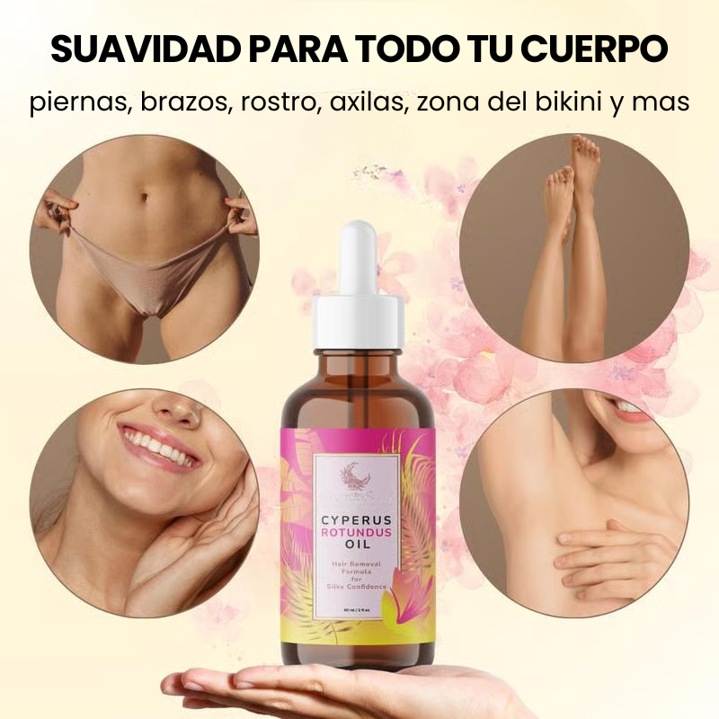 Cyperus Rotundus - Aceite Antivellos