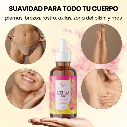 Cyperus Rotundus - Aceite Antivellos